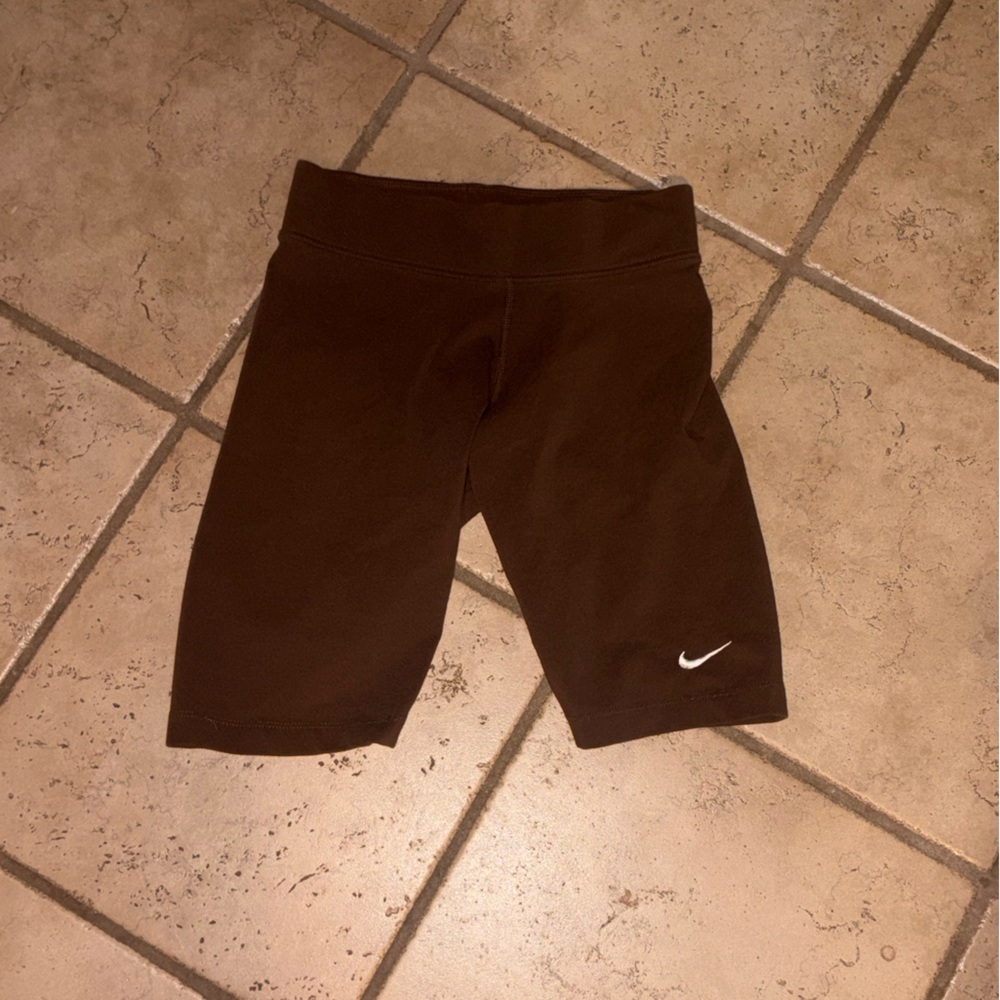 Nike Women's Chocolate Brown Bike Shorts